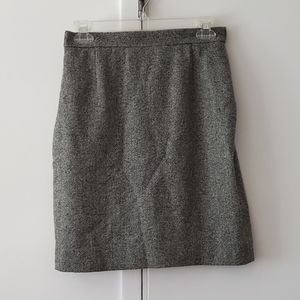 J. Crew Tweed Wool Skirt